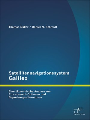 cover image of Satellitennavigationssystem Galileo